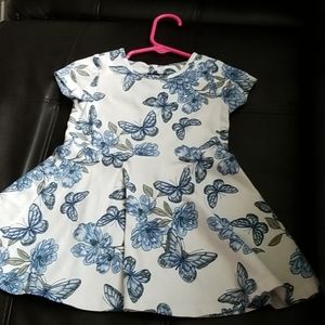 Blue Butterfly Dress